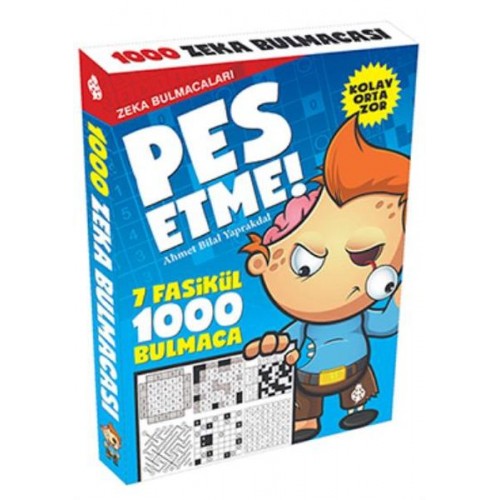 Zeka Bulmacaları Pes Etme (7 Fasikül)