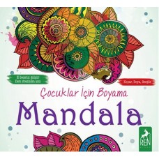 Çocuklar İçin Boyama - Mandala