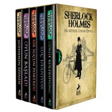 Sherlock Holmes - Bütün Hikayeler (5 Kitaplık Kutulu Set)