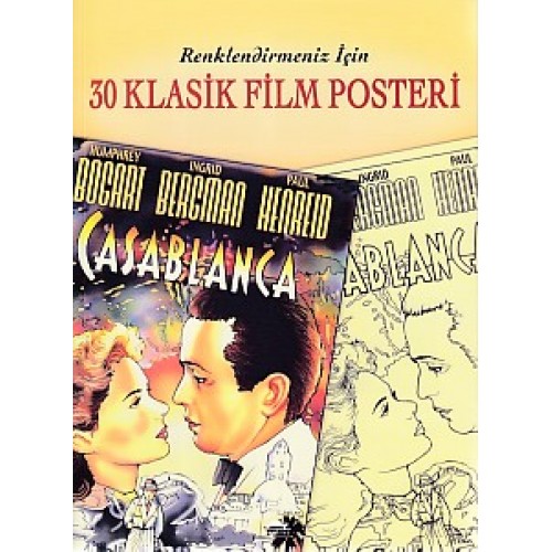 Renklendirmeniz İçin - 30 Klasik Film Posteri