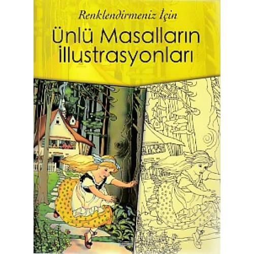 Renklendirmeniz İçin - Ünlü Masalların İllüstrasyonları