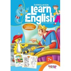 İlkokullar İçin Learn English - Mavi
