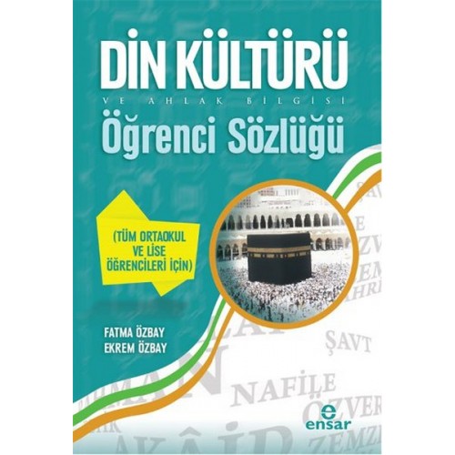 Din Kültürü ve Ahlak Bilgisi Öğrenci Sözlüğü