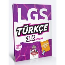 Tüyo Hoca LGS 8. Sınıf (1. Dönem) Türkçe 12 Deneme