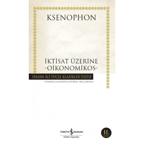 İktisat Üzerine - Oikonomikos - Hasan Ali Yücel Klasikleri