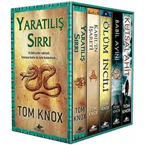 Tom Knox Macera Gerilim Serisi Kutulu Özel Set (5 Kitap)