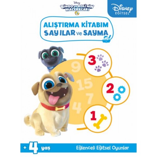 Disney Eğitsel Bingo ve Roli’nin Maceraları Sayılar ve Sayma