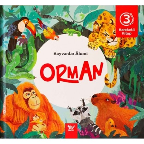 Hareketli Kitap 3d Hayvanlar Alemi Orman