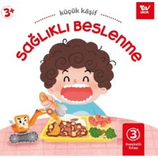 Hareketli Kitap 3d Küçük Kaşif Sağlıklı Beslenme