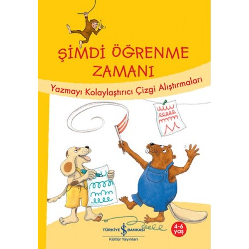 Şimdi Öğrenme Zamanı - Yazmayı Kolaylaştırıcı Çizgi Alıştırmaları