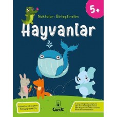 Noktaları Birleştirelim - Hayvanlar +5 Yaş