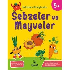 Noktaları Birleştirelim - Sebzeler ve Meyveler +5 Yaş