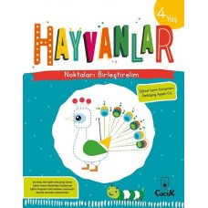 Noktaları Birleştirelim - Hayvanlar 4 Yaş