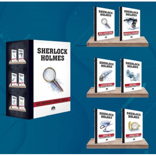 Sherlock Holmes - Büyüteç (6 Kitap Kutulu Set)