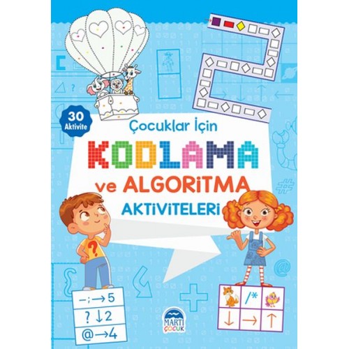 Çocuklar İçin Kodlama ve Algoritma Aktiviteleri - Mavi