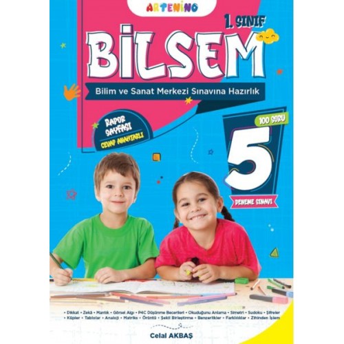 1. Sınıf 2025 BİLSEM Sınavına Hazırlık 5’li Deneme Sınavı