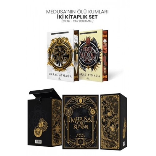 Medusa'nın Ölü Kumları İki Kitaplık Set (Ciltli Özel Baskı)