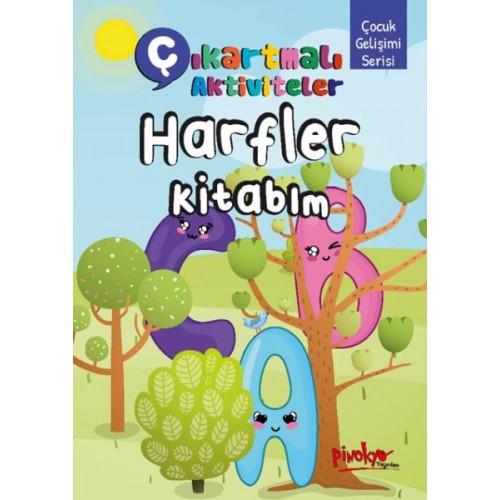 Çıkartmalı Aktiviteler Harfler Kitabım