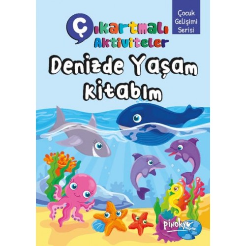 Çıkartmalı Aktiviteler Denizde Yaşam Kitabım