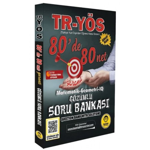 Tasarı  2025 TR YÖS Matematik-Geometri-IQ 80 De 80 Net