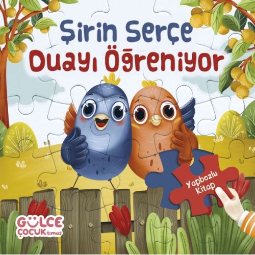 Şirin Serçe Duayı Öğreniyor - Yapbozlu Kitap 4