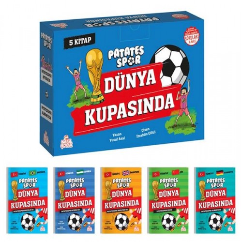 Patatesspor Dünya Kupasında(5 Kitap + Soru Kitapçığı)