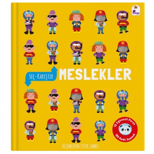 Seç – Karıştır : Meslekler (15 Eğlenceli Parça, 120 Farklı Seçenek)