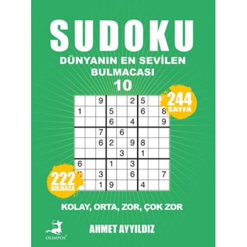 Sudoku Dünyanın En Sevilen Bulmacası 10