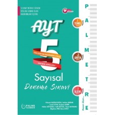 Palme Palmetre Ayt Sayısal  5 Deneme Sınavı (12. Sınıf Birinci Dönem Konularını İçerir.)