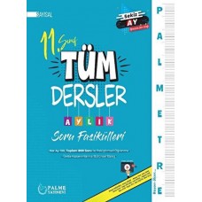 Palmetre 11. Sınıf Sayısal Tüm Dersler Aylık Çalışma Fasikülleri