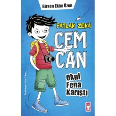 Patlak Zekâ Cemcan - Okul Fena Karıştı (Fleksi Cilt)