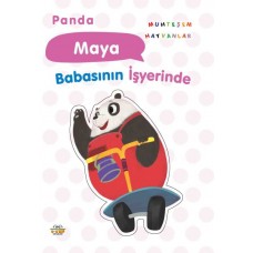 Panda Maya Babasının İşyerinde