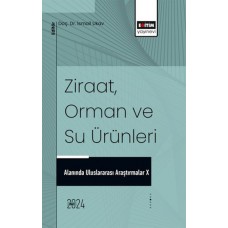 X_Ziraat, Orman Ve Su Ürünleri Alanında Uluslararası Araştırmalar