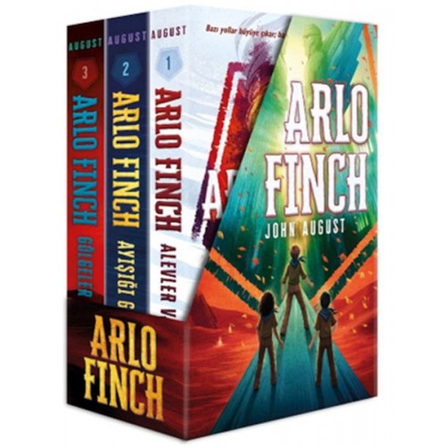 Arlo Finch 3 Kitap Takım (Kutulu + Ciltli)