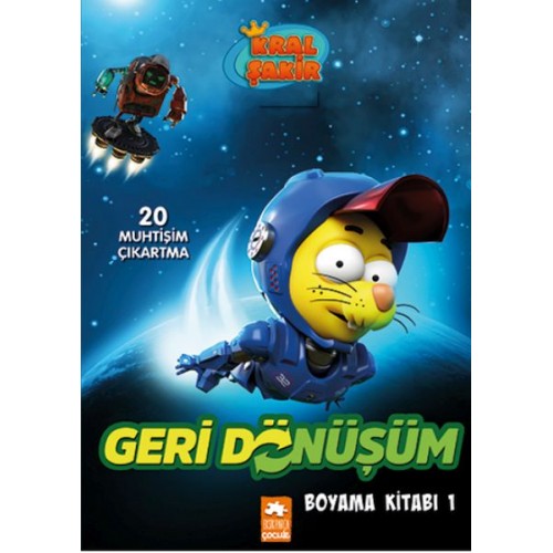 Kral Şakir Geridönüşüm Boyama Kitabı 1