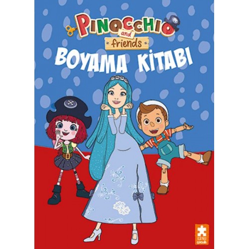 Pinocchio and Friends - Boyama Kitabı 2