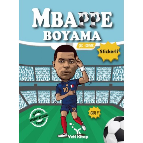 Mbappe Boyama Kitabı