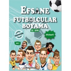 Efsane Futbolcular Boyama Kitabı