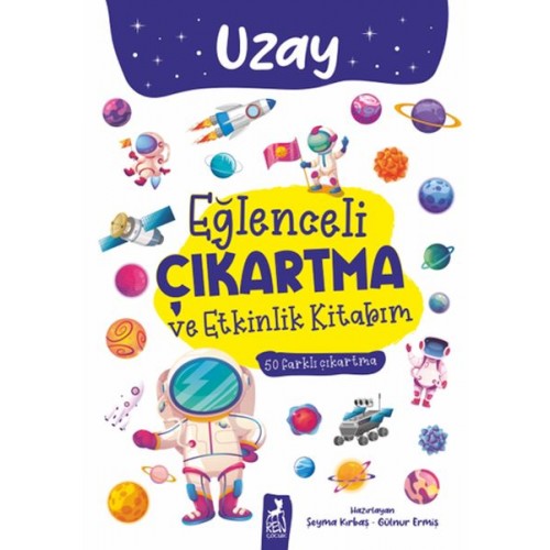 Eğlenceli Çıkartma ve Etkinlik Kitabım - Uzay