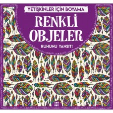 Renkli Objeler - Yetişkinler İçin Boyama