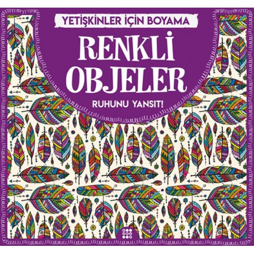 Renkli Objeler - Yetişkinler İçin Boyama