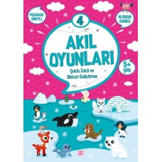 Akıl Oyunları 4 (5+ Yaş) - Çoklu Zeka ve Dikkat Geliştirme