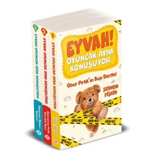 Eyvah! Oyuncak Ayım Konuşuyor Set (3 Kitap Takım)