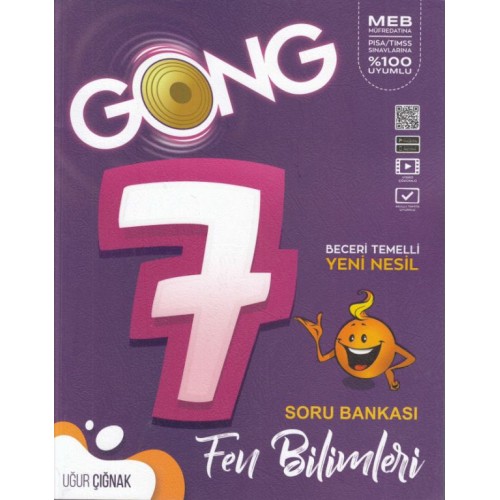 Gong 7. Sınıf Fen Bilimleri Beceri Temelli Yeni Nesil Soru Bankası