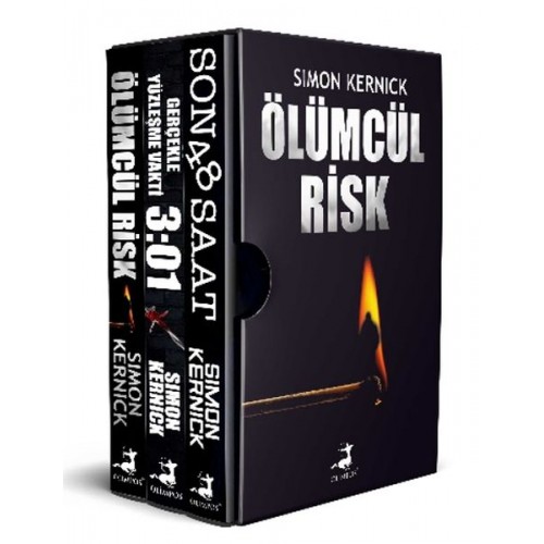 Simon Kernick Seti - Geri Sayım Başladı - 3 Kitap Takım