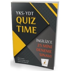 Pelikan YKS-YDT İngilizce Quiz Time 25 Mini Deneme Sınavı