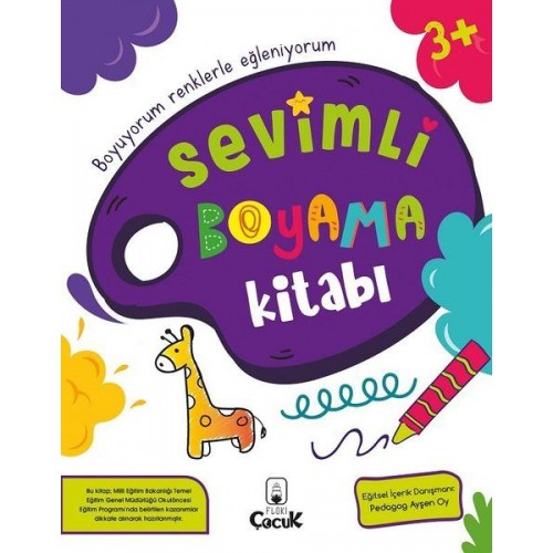 Sevimli Boyama Kitabı 3+ Yaş