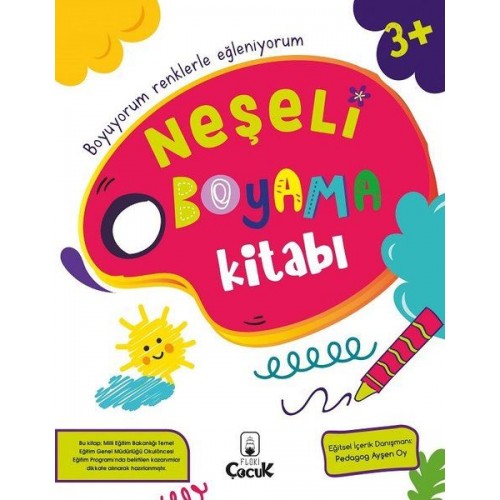 Neşeli Boyama Kitabı 3+ Yaş