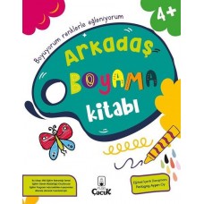 Arkadaş Boyama Kitabı - 4+ Yaş