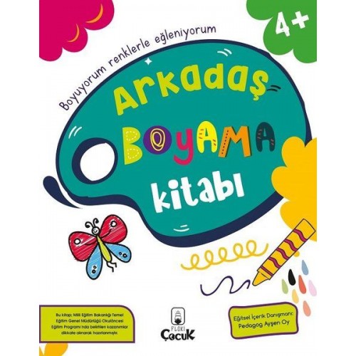 Arkadaş Boyama Kitabı - 4+ Yaş